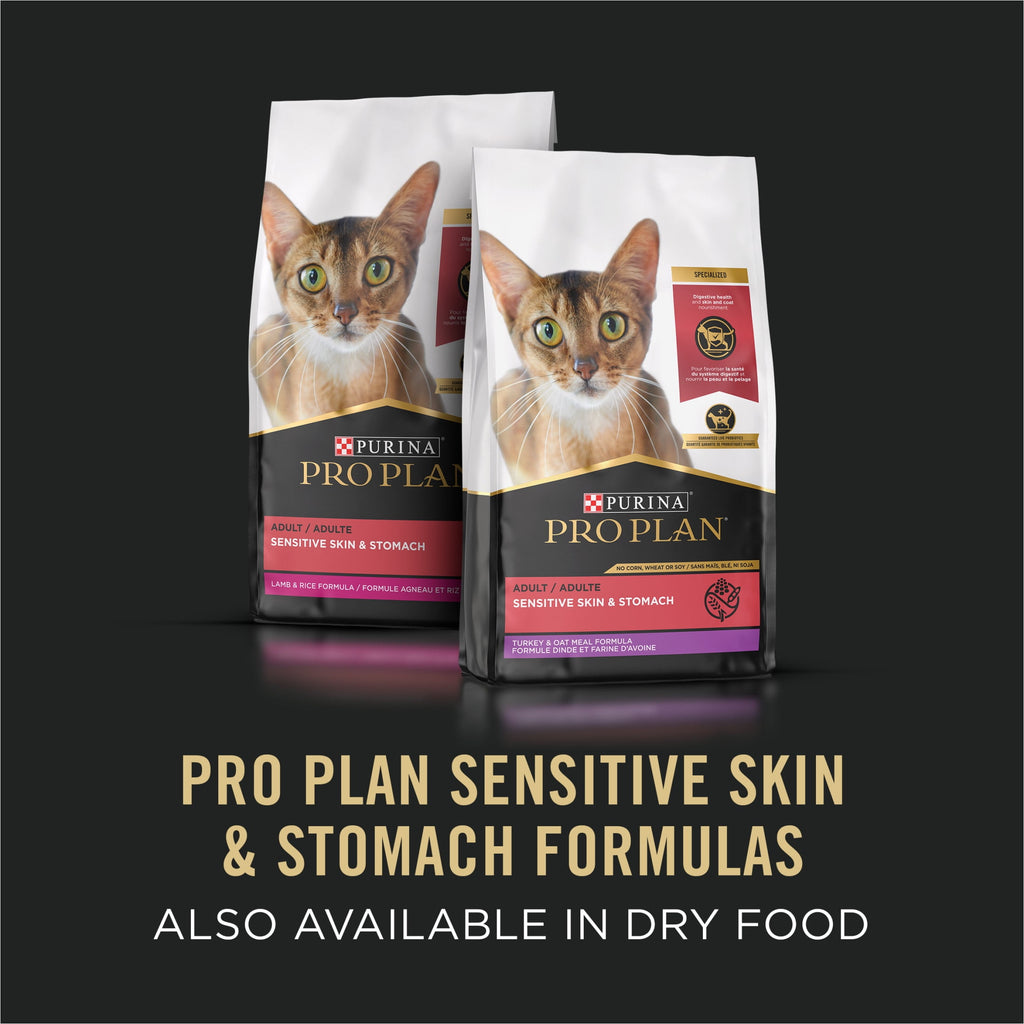 Purina Pro Plan, Grain-Free Duck Entree, Wet Cat Food, 3 oz Cans, 24 Pack