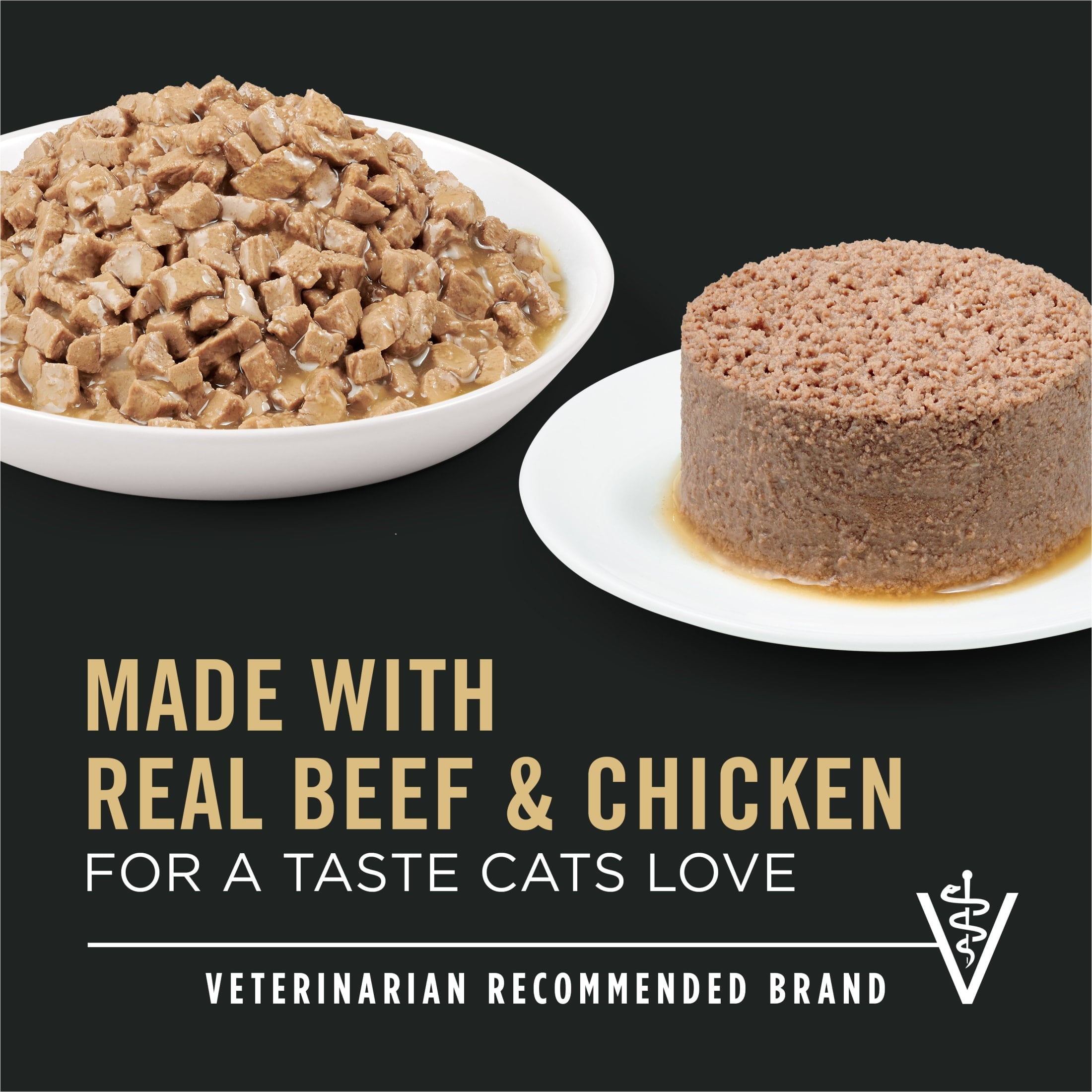 Purina Pro Plan Urinary Tract, Beef & Chicken Variety Pack, Wet Cat Food, 3 oz, 12 Pack