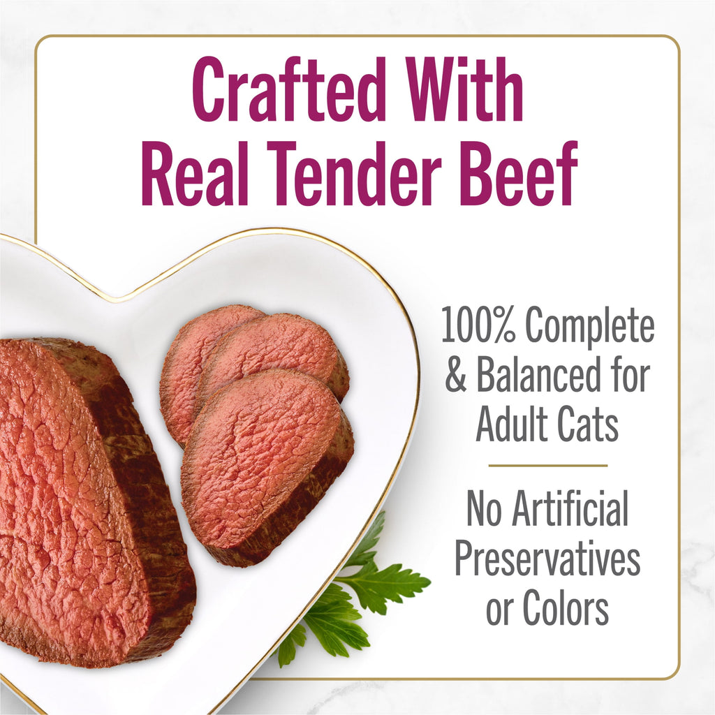 (12 pack) Purina Fancy Feast Petites Tender Beef Entree With Carrots in Gravy Gourmet Wet Cat Food Pate