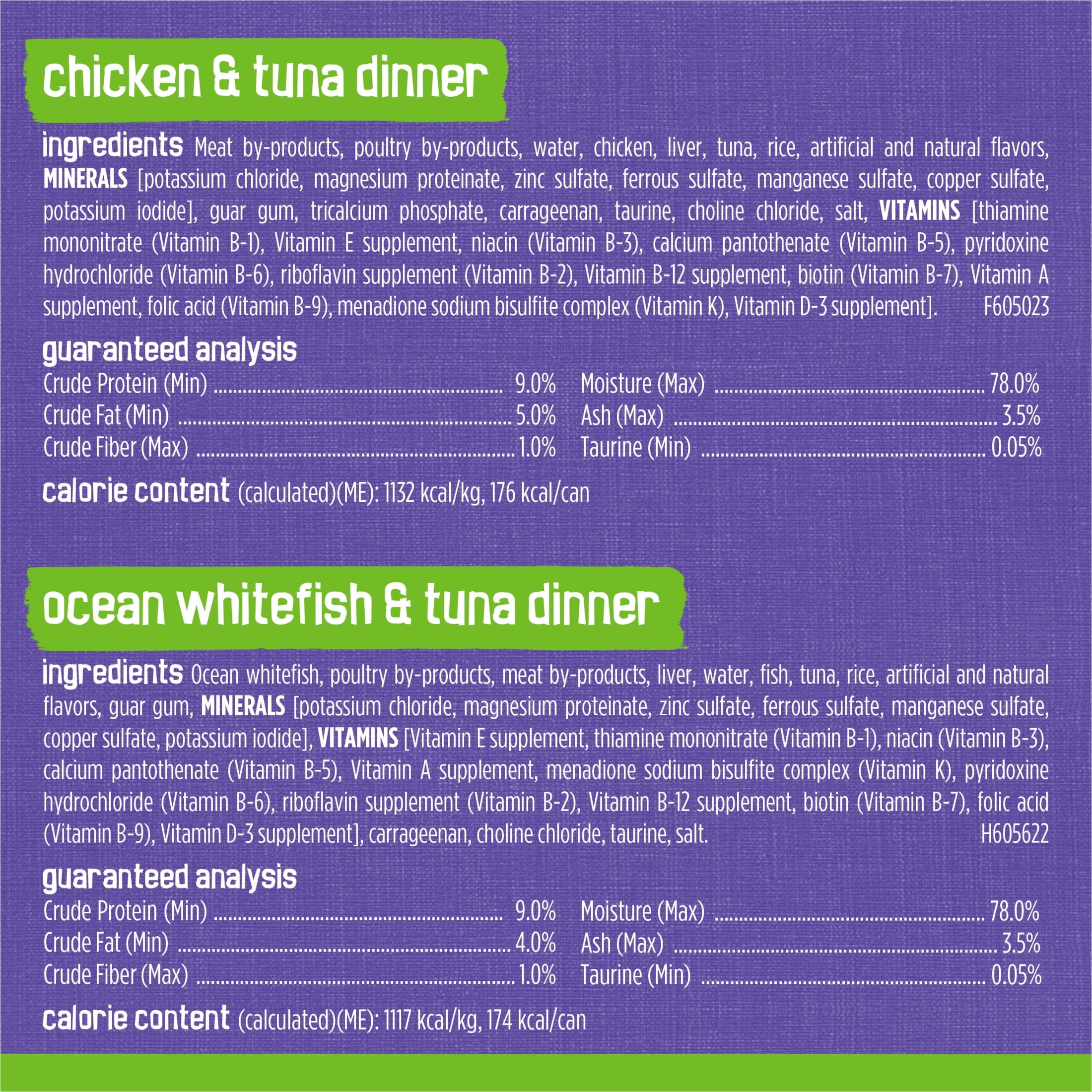 (2 pack) Purina Friskies Pate, Soft Seafood and Chicken Variety Pack, Wet Cat Food, 5.5 oz Cans, 40 Pack