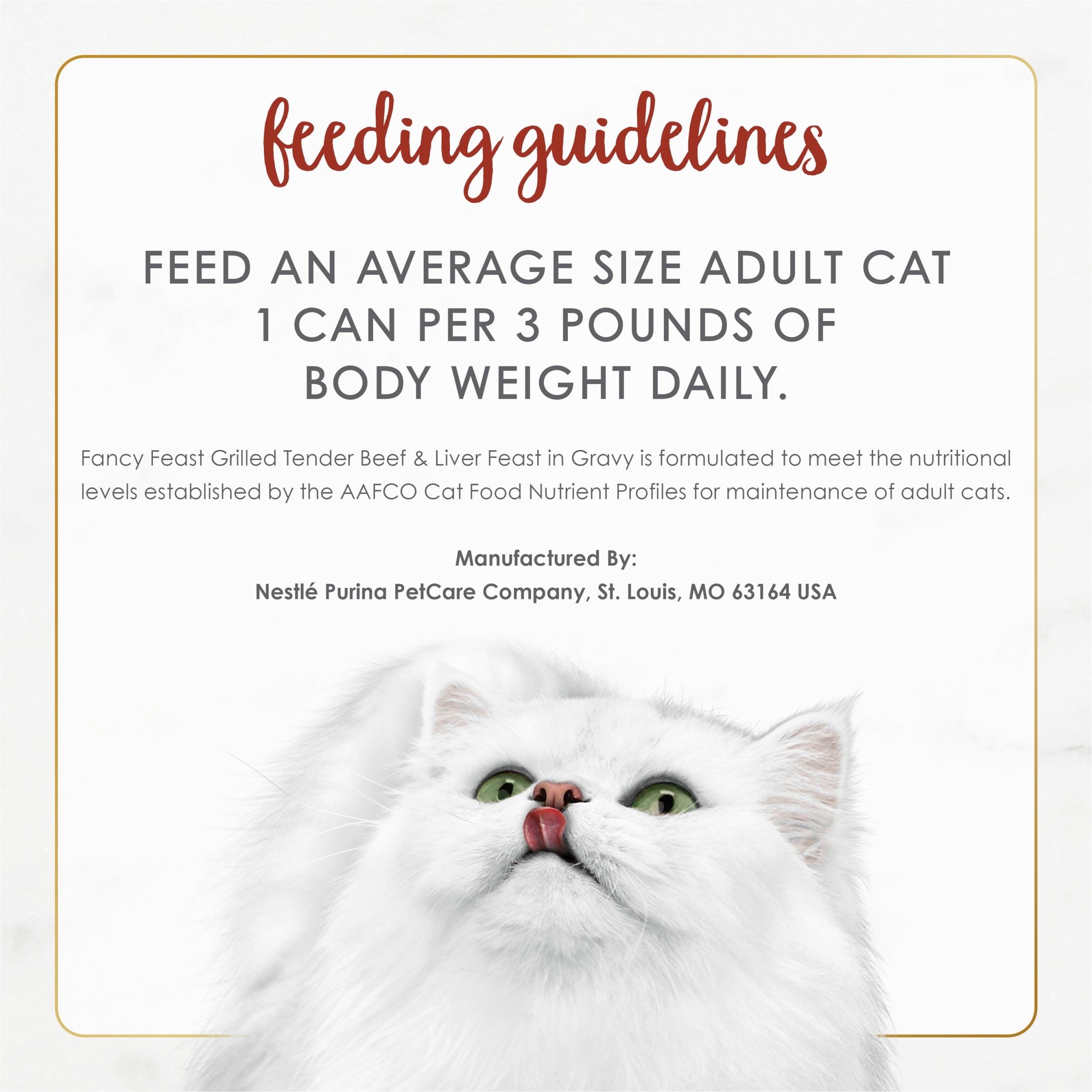 Purina Fancy Feast Grilled Kitten Food, Wet Cat Food, Beef & Liver in Gravy, 3 oz Cans (24 Pack)