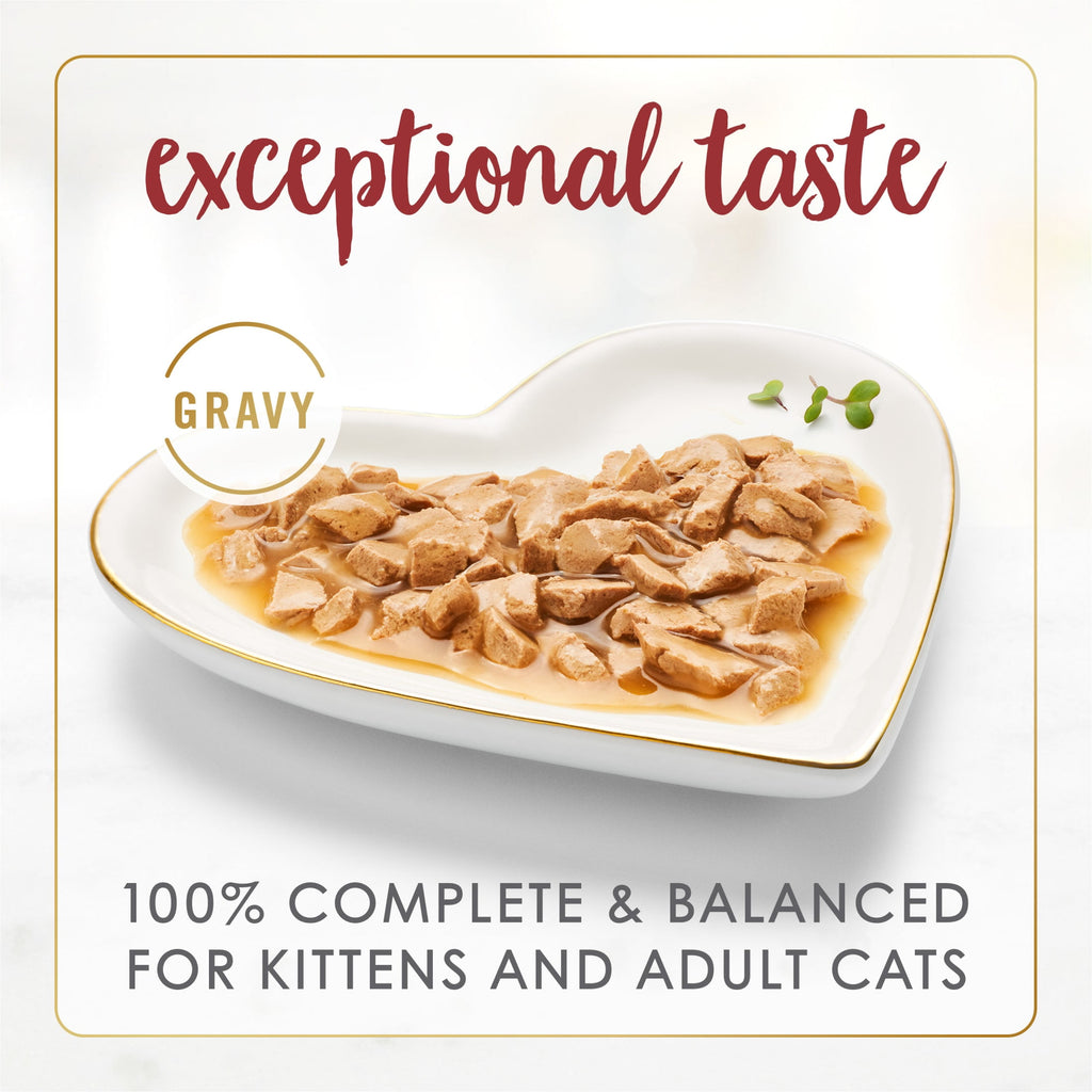 (12 pack) Purina Fancy Feast Gravy Lovers Wet Cat Food, Beef in Gravy, 3 oz Can