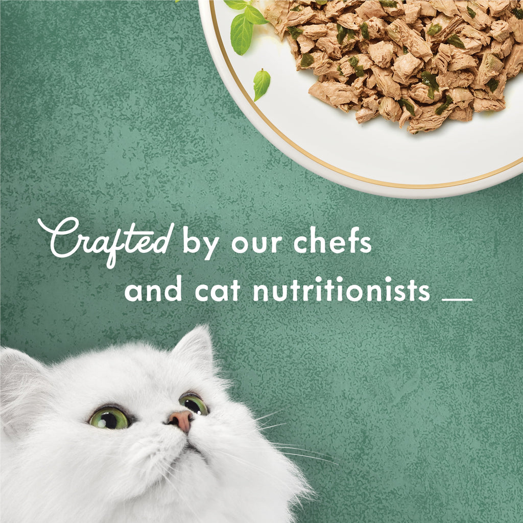 Purina Fancy Feast Medleys Kitten Food, Wet Cat Food, Shredded Tuna & Spinach, 3 oz Cans (24 Pack)