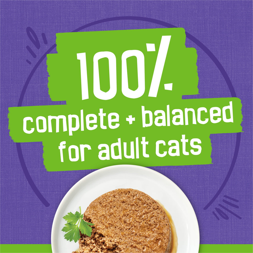 (2 pack) Purina Friskies Pate, Soft Seafood and Chicken Variety Pack, Wet Cat Food, 5.5 oz Cans, 40 Pack