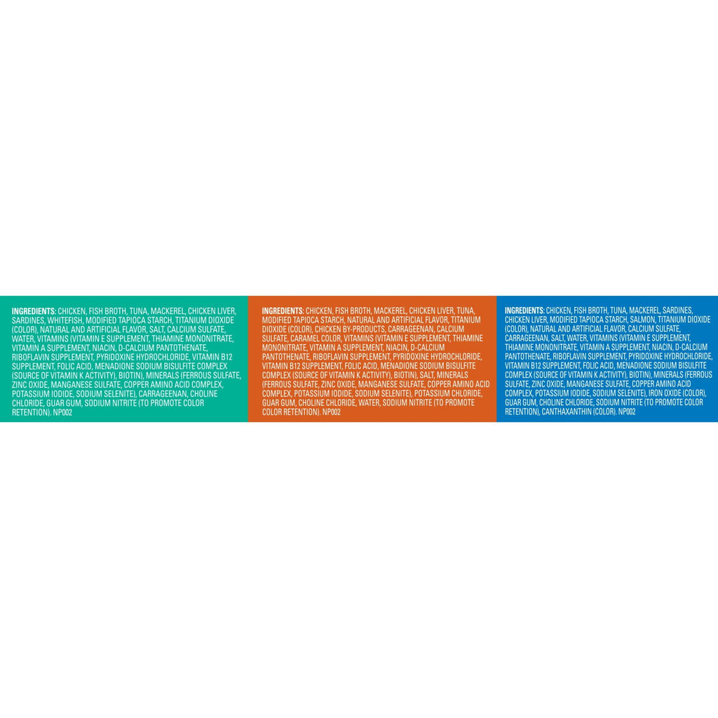 Meow Mix Pate Toppers Seafood & Poultry Variety Pack, Wet Cat Food , 2.75 oz Cup, 12 Pack