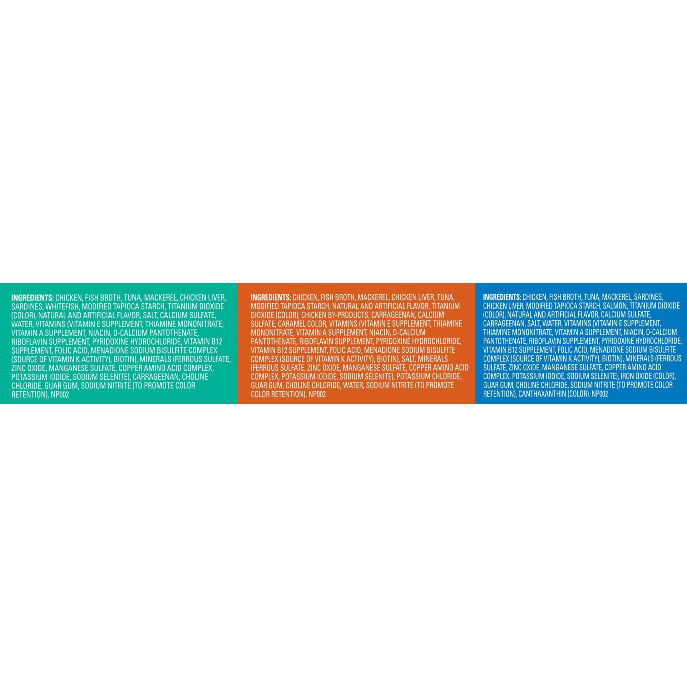 Meow Mix Pate Toppers Seafood & Poultry Variety Pack, Wet Cat Food , 2.75 oz Cup, 12 Pack