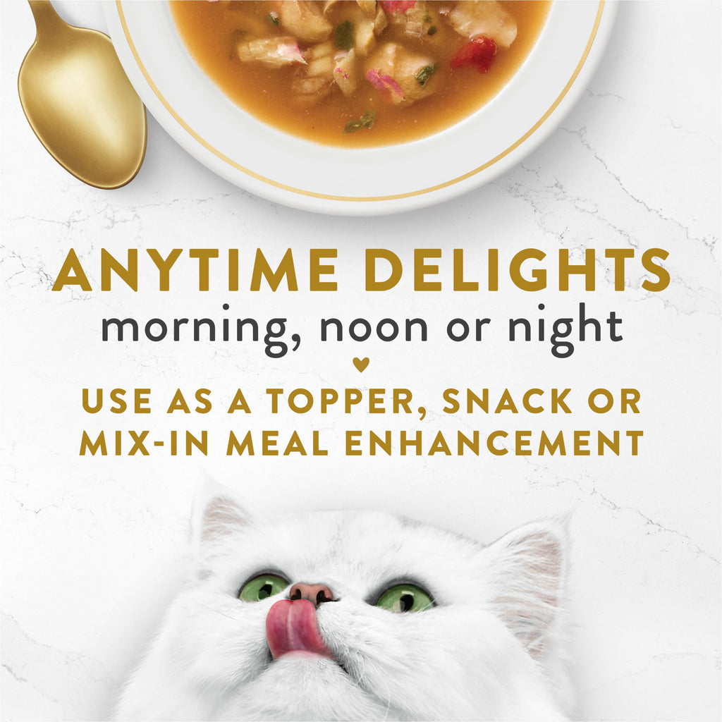 Purina Fancy Feast Broths Kitten Food, Wet Cat Food, Accents of Lobster, 1.4 oz Pouch