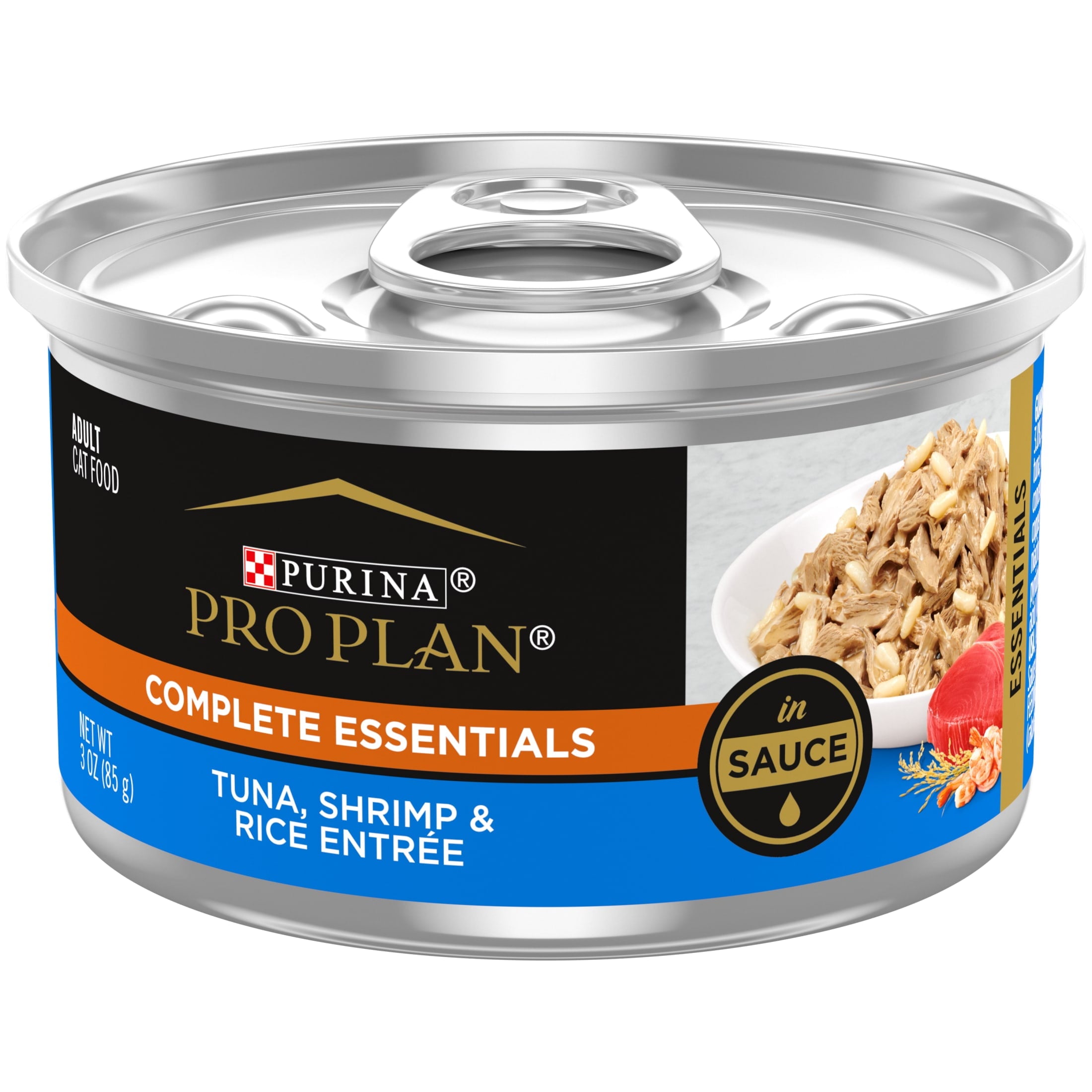Purina Pro Plan, High Protein Tuna, Shrimp & Rice, Wet Cat Food, 3 oz Cans, 24 Pack