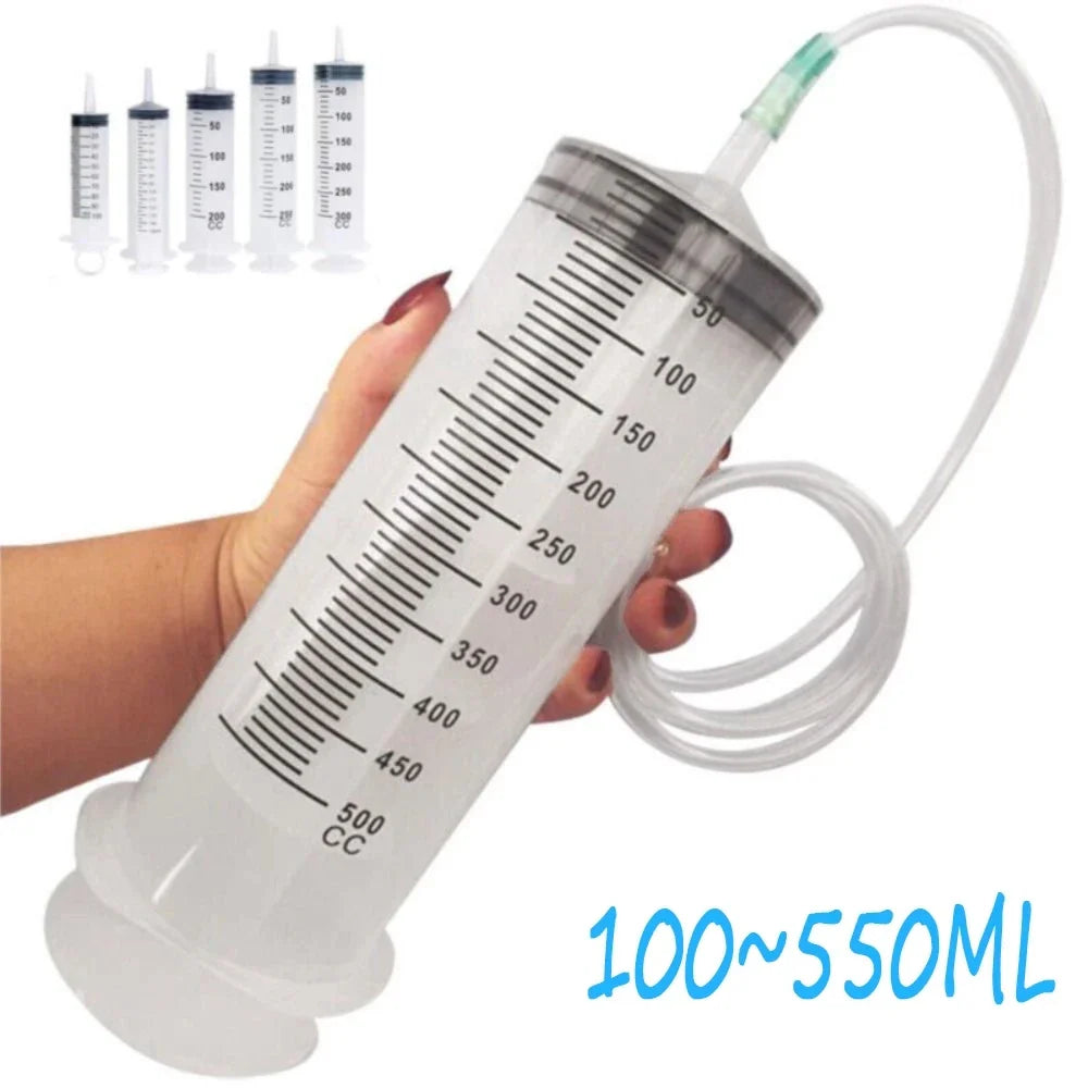 100ml-550ml Syringe Large Capacity With Multifunction 100cm Hose Pump