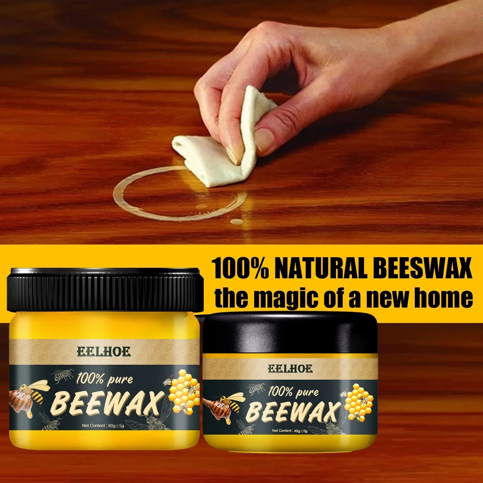 Polisher Wooden Furniture Polishing Beeswax Wear-resistant Furniture