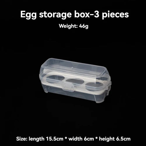 Outdoor Shockproof Egg Box Storage Box, Portable Camping Shatterproof