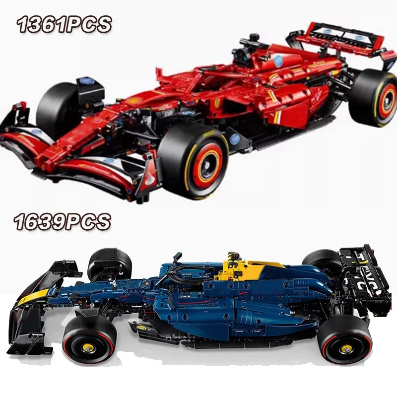 1:8 F1 Formula 42206 42207 Technical Racing Car Mechanical SF-24 Boy