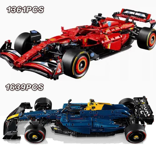 1:8 F1 Formula 42206 42207 Technical Racing Car Mechanical SF-24 Boy