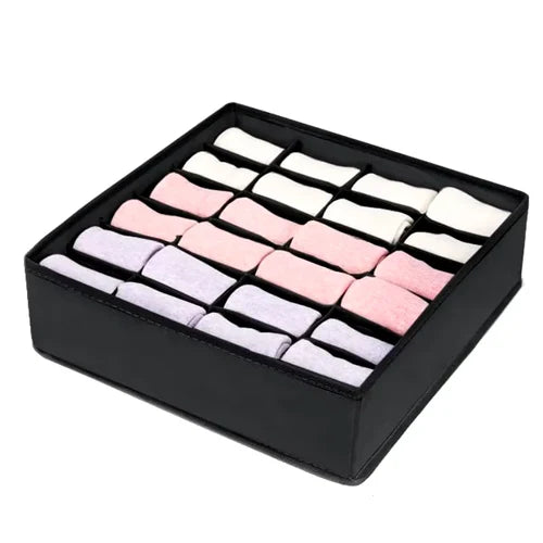 Sock Drawer Organizer Divider Underwear 24 Cell Closet Organizers