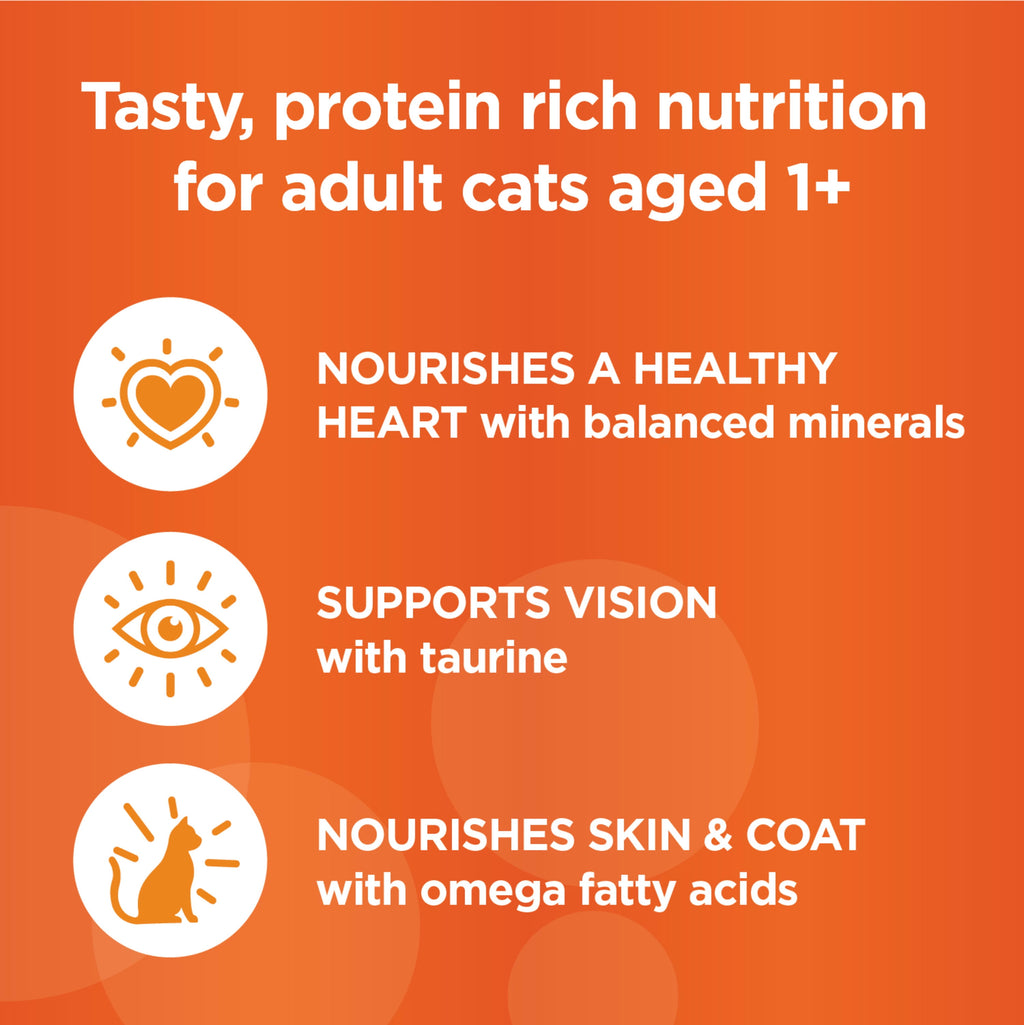 IAMS PERFECT PORTIONS Healthy Adult Grain Free Wet Cat Food Pat©, Chicken Recipe, 2.6 oz. Easy Peel Twin-Pack Tray