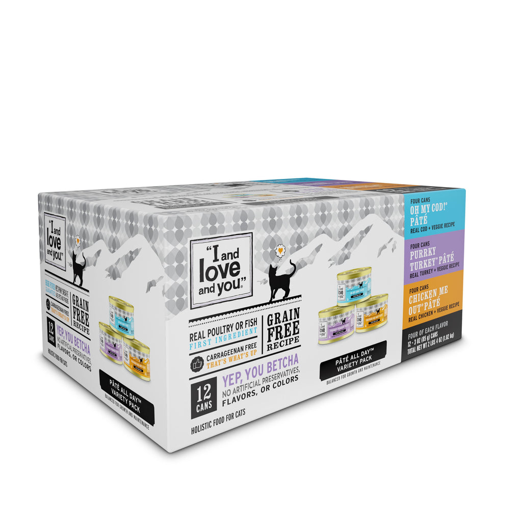 "I and love and you" Pate All Day Variety Pack