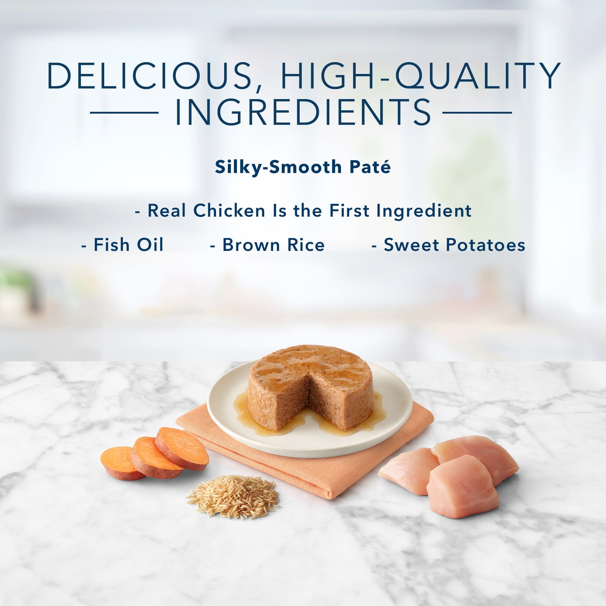 Blue Buffalo Tastefuls Kitten Chicken Entree Pate Wet Cat Food Multipack - 3oz/6ct (Pack of 12)