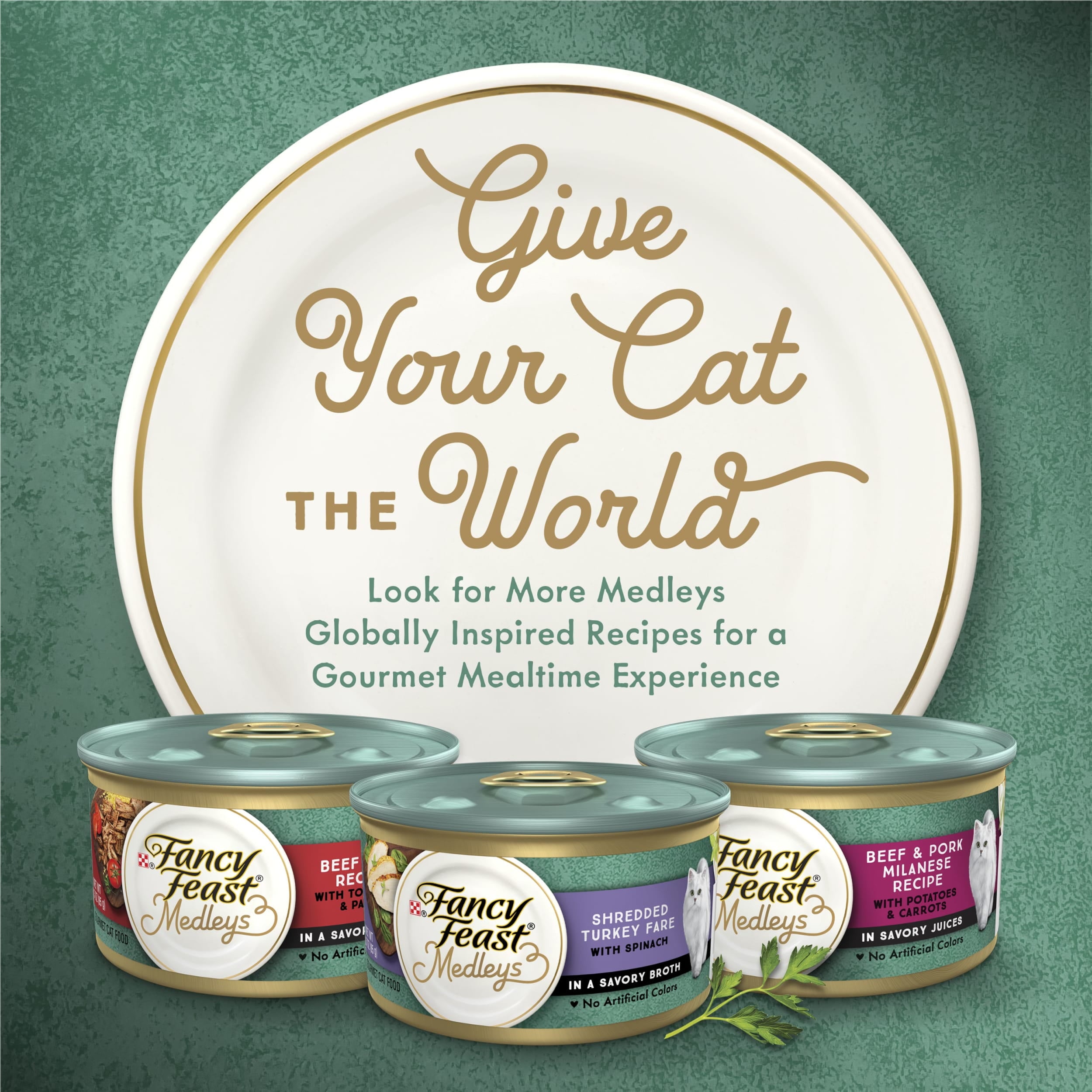 Purina Fancy Feast Medleys Pate Kitten Food, Wet Cat Food, Salmon Primavera, 3 oz Cans (24 Pack)