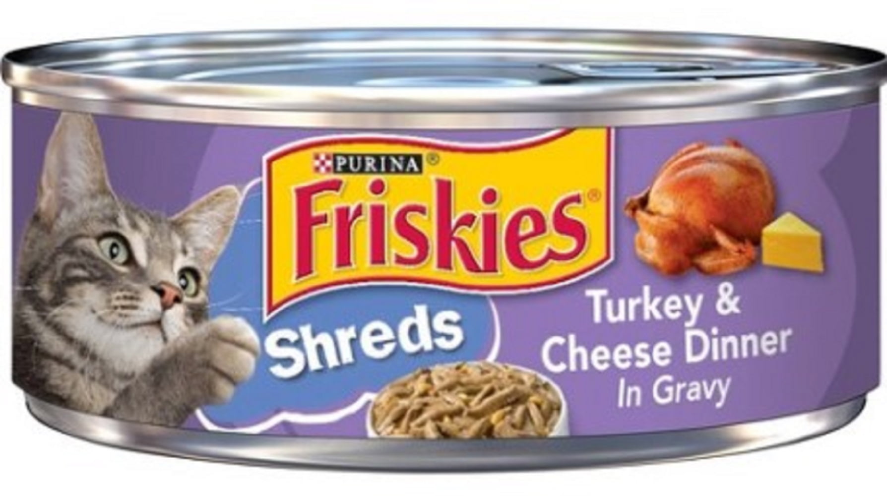 Friskies Shreds Turkey & Cheese Dinner (Pack of 12)