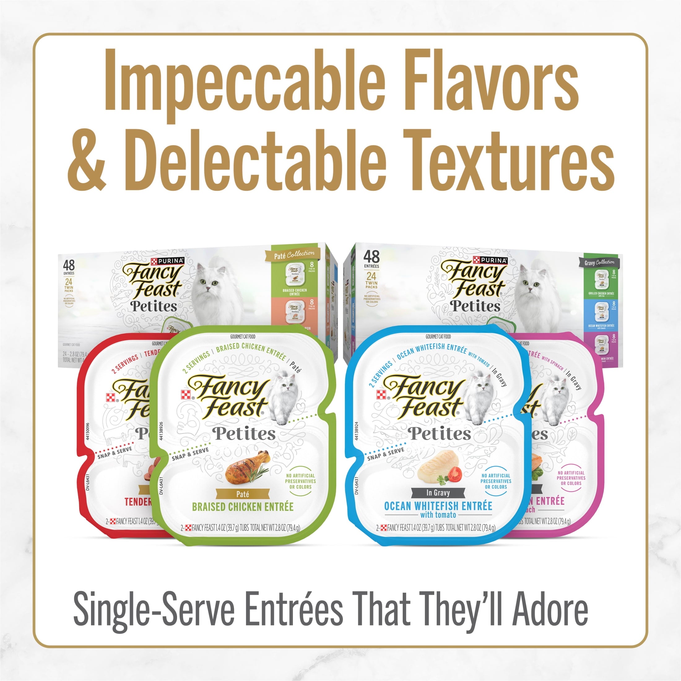 (12 pack) Purina Fancy Feast Petites Tender Beef Entree With Carrots in Gravy Gourmet Wet Cat Food Pate
