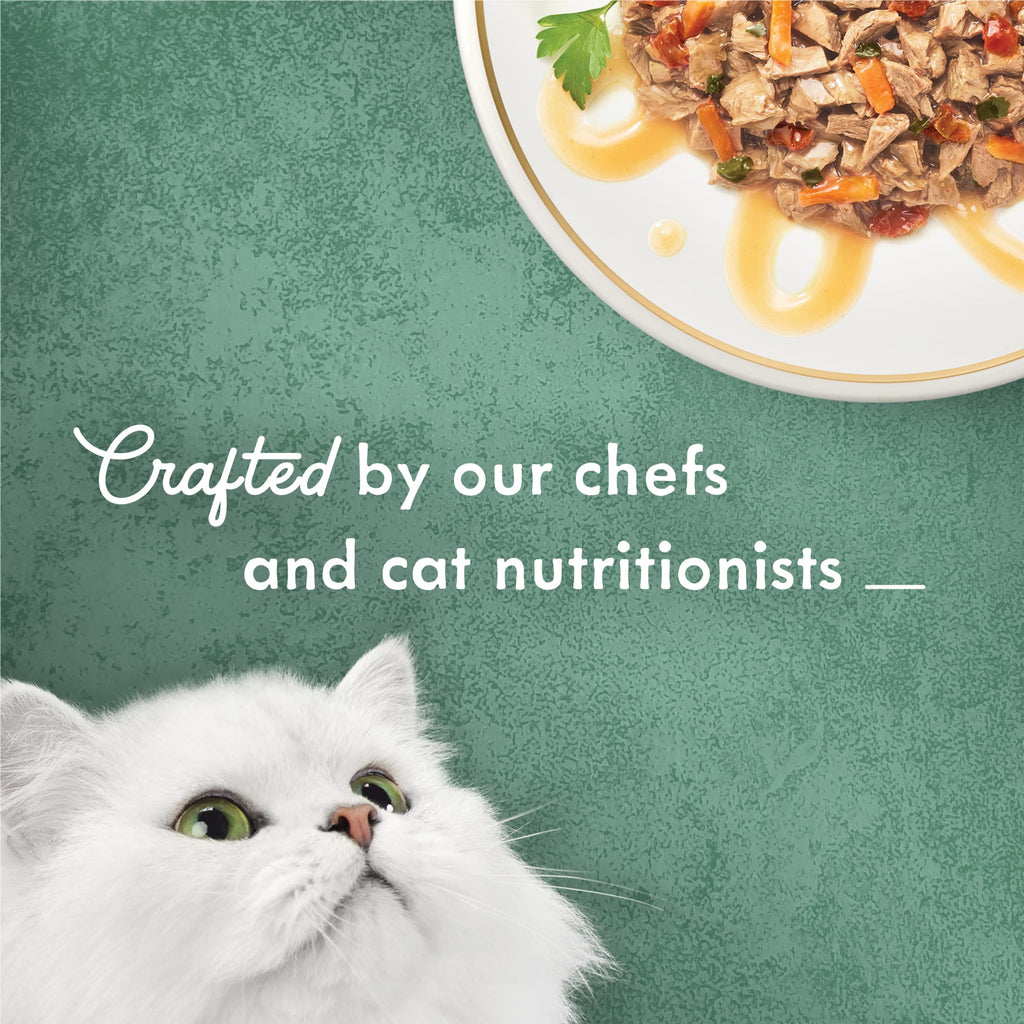 Purina Fancy Feast Medleys Kitten Food, Wet Cat Food, Salmon Primavera with Carrits, 3 oz Can